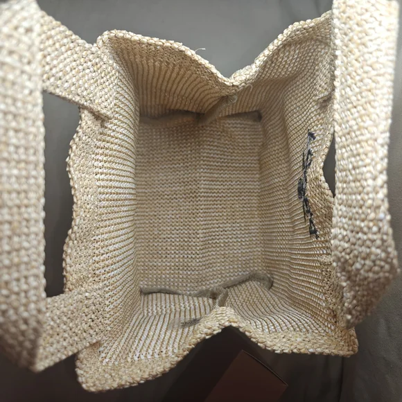 Authentic Prada Milano Raffia Tote Bag - NWB - Picture 4 of 8